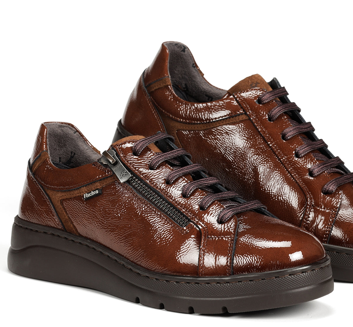 Fluchos Pompas F1666 basket femme marron légère