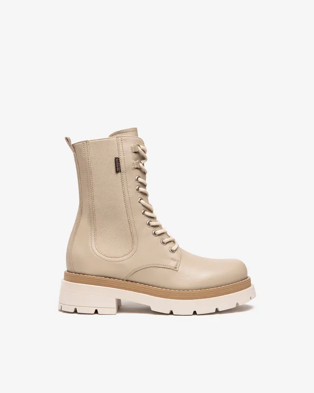 Nero Giardini Combat Boots bottines cuir femme noire 38