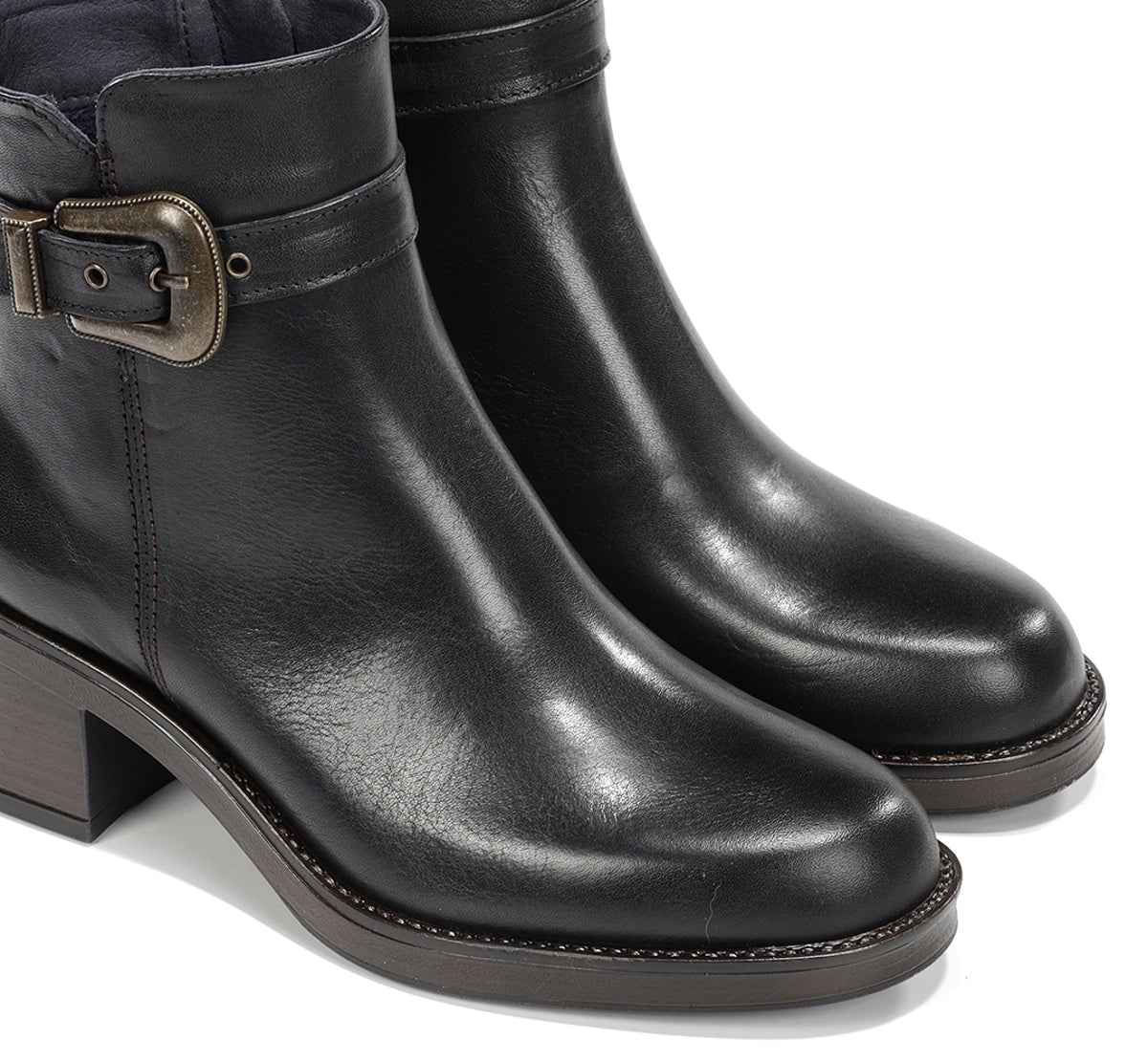 Dorking Linet D9801 Bottines Femme Noir Cuir