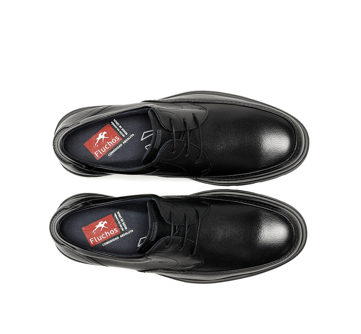 Fluchos Zapatos Fredy F1607 chaussures homme noir cuir