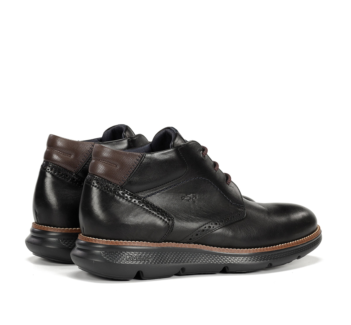 Fluchos William F1353 bottine noire homme cuir léger