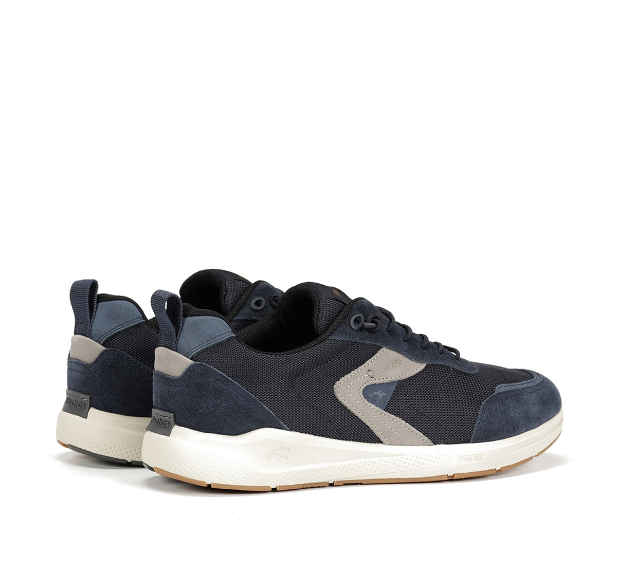 Fluchos Trento F2442 basket bleue homme cuir