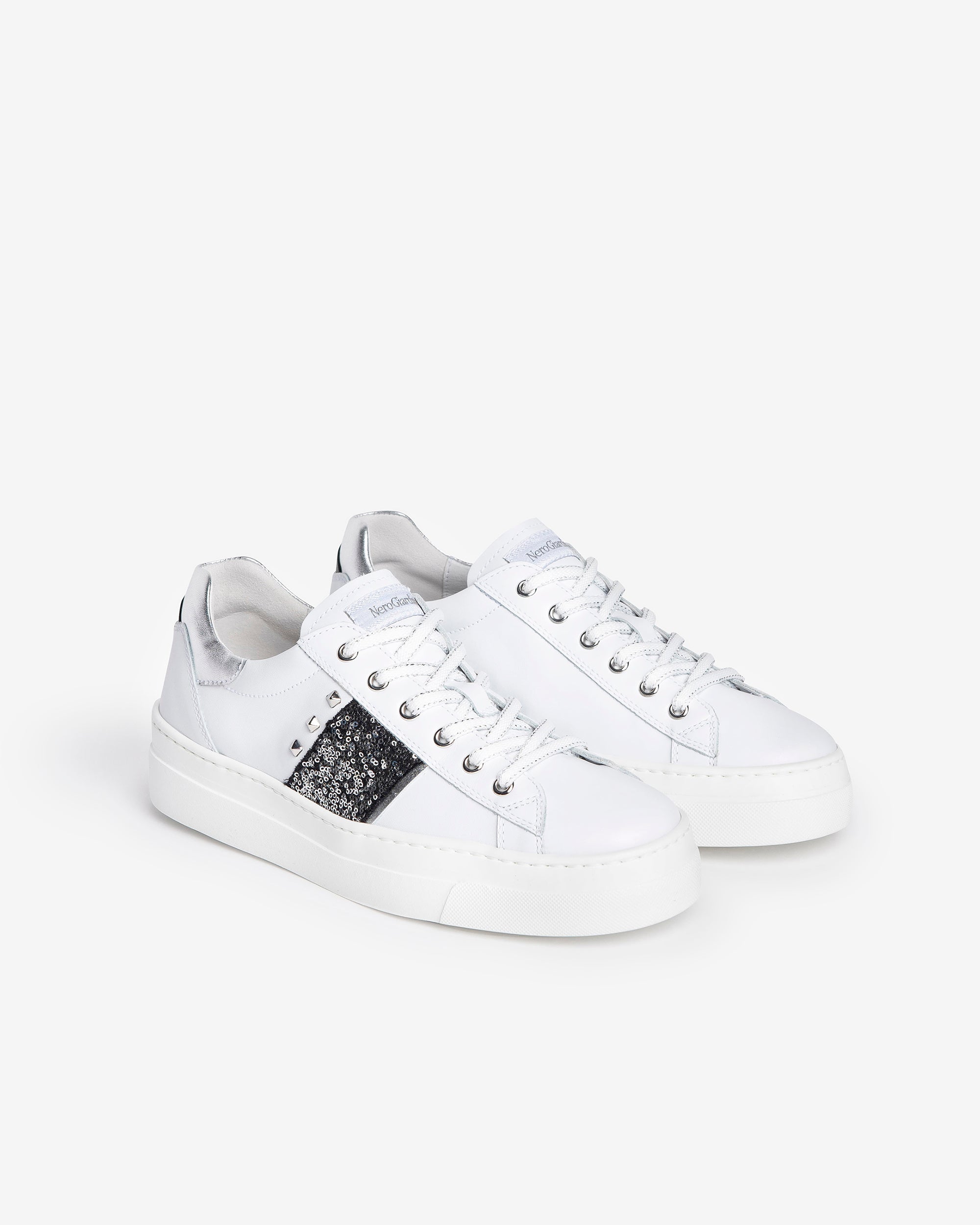Nero Giardini Sneakers baskets cuir femme printemps