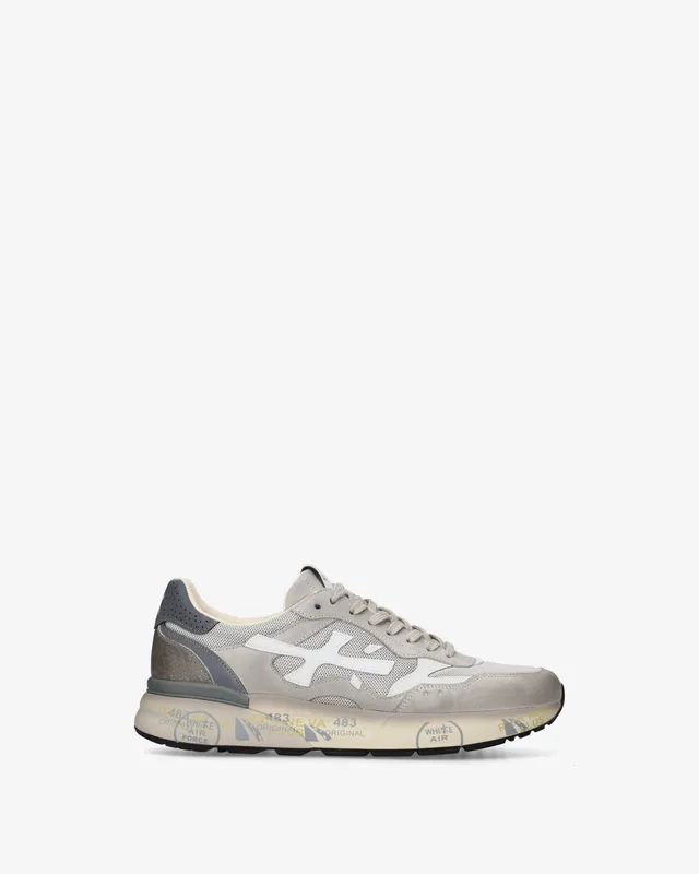 Premiata Mick 0.1 8117 sneakers gris clair homme
