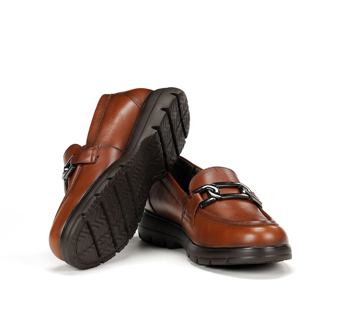 Fluchos Gladis F1794 mocassins femme marron
