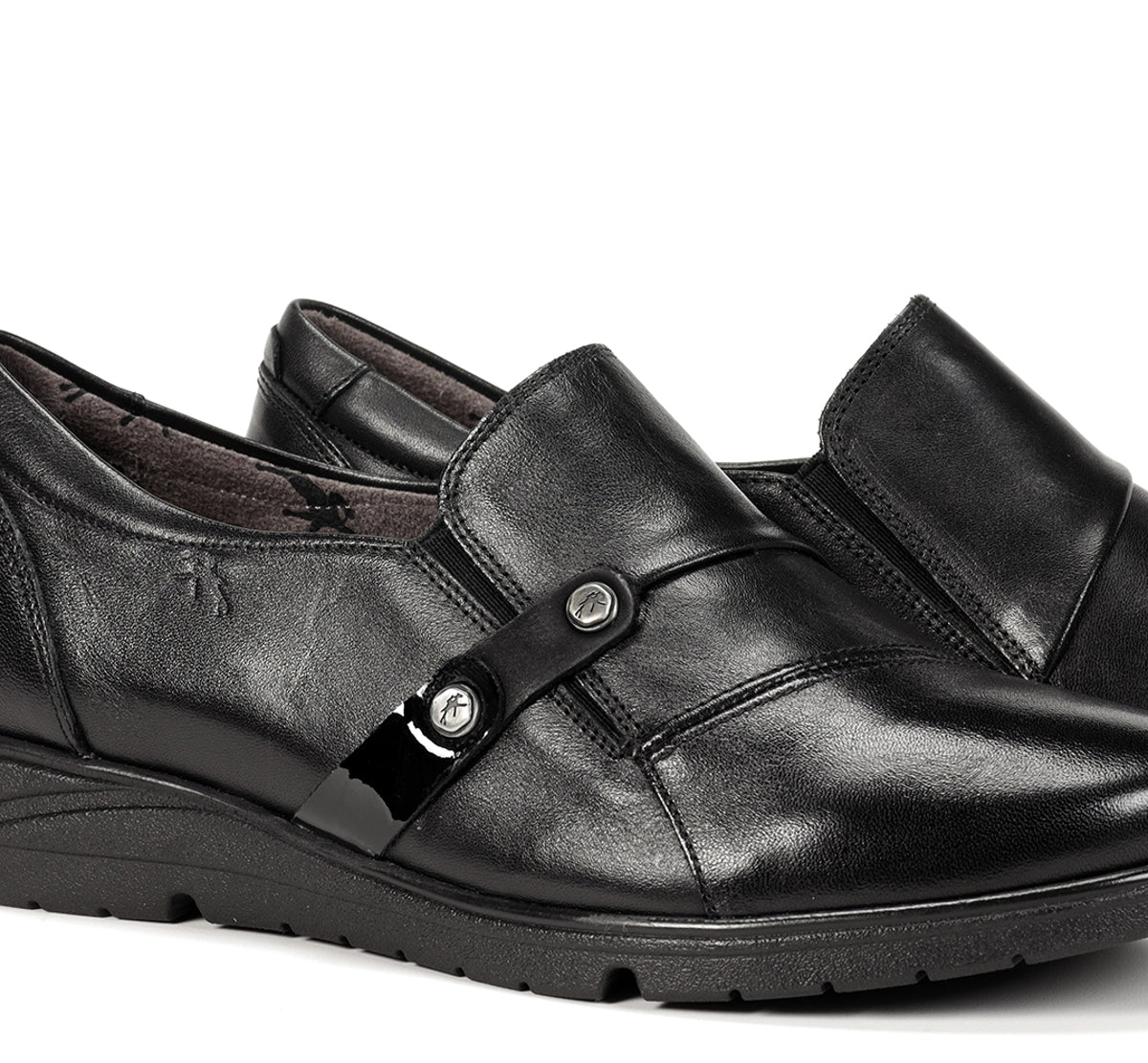 Fluchos Styll F1567 chaussures noir femme confort