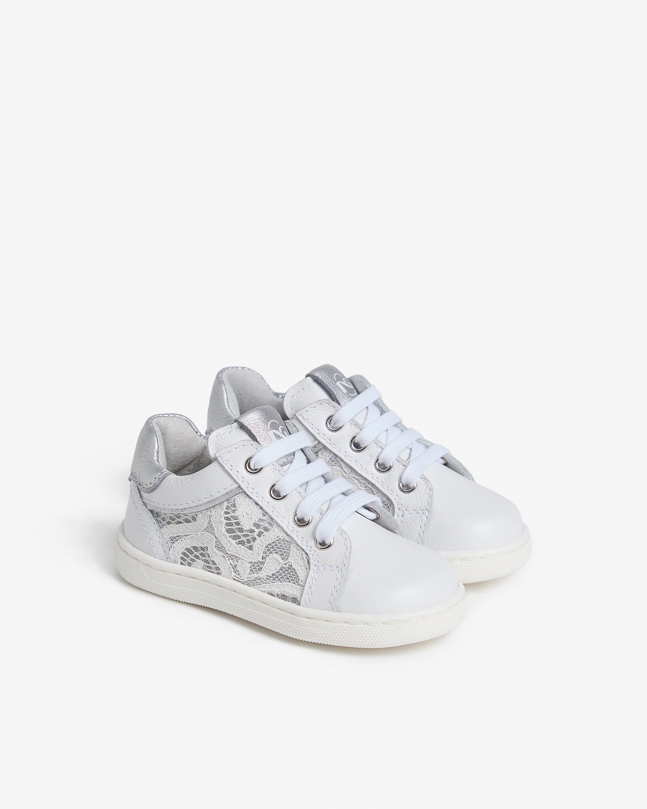 Nero Giardini Sneakers baskets fille 22 toile cuir