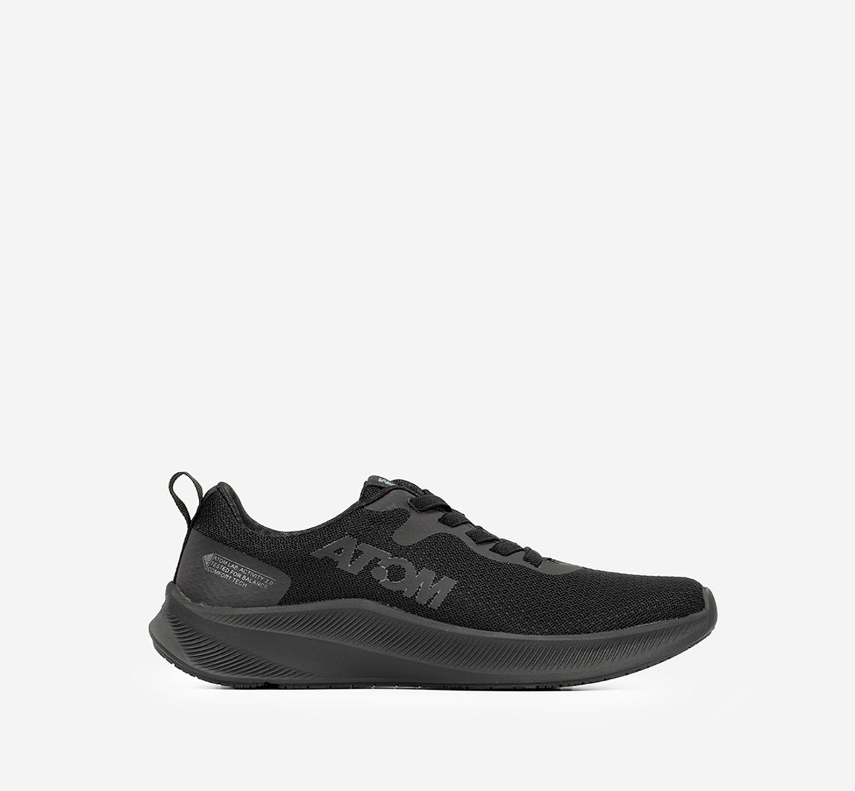 Fluchos Atom AT129 baskets noires femme élastiques