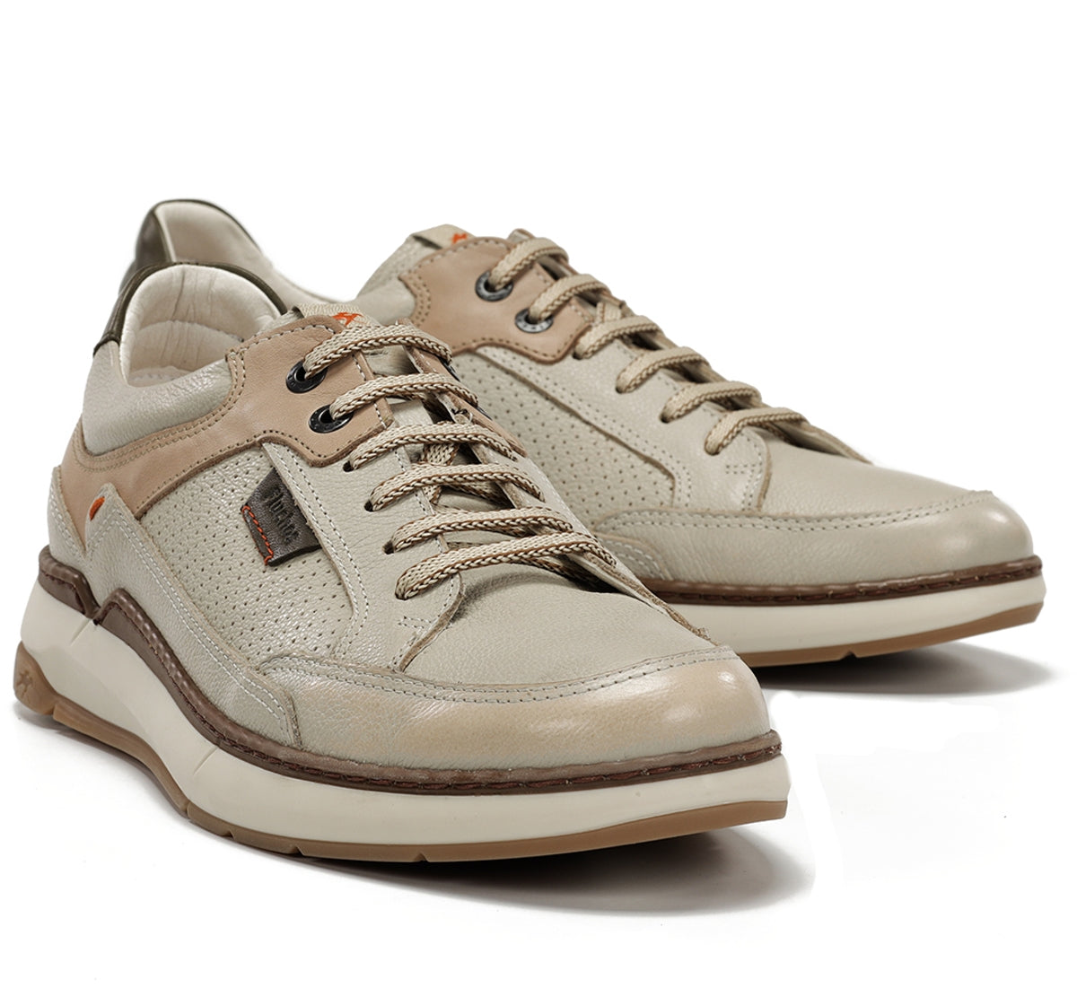 Fluchos Jeff F2357 basket homme blanche cuir