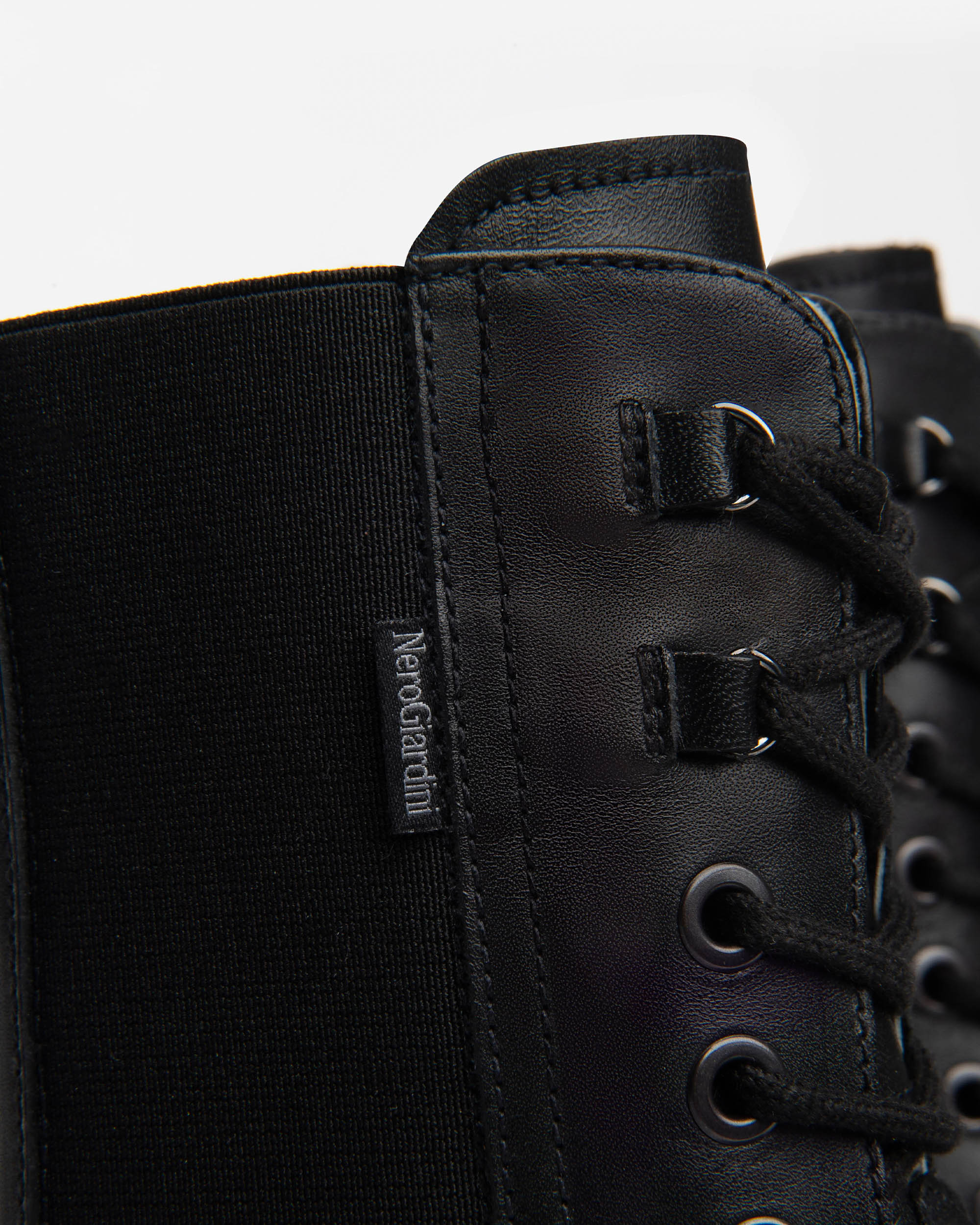 Nero Giardini Combat Boots rangers femme cuir