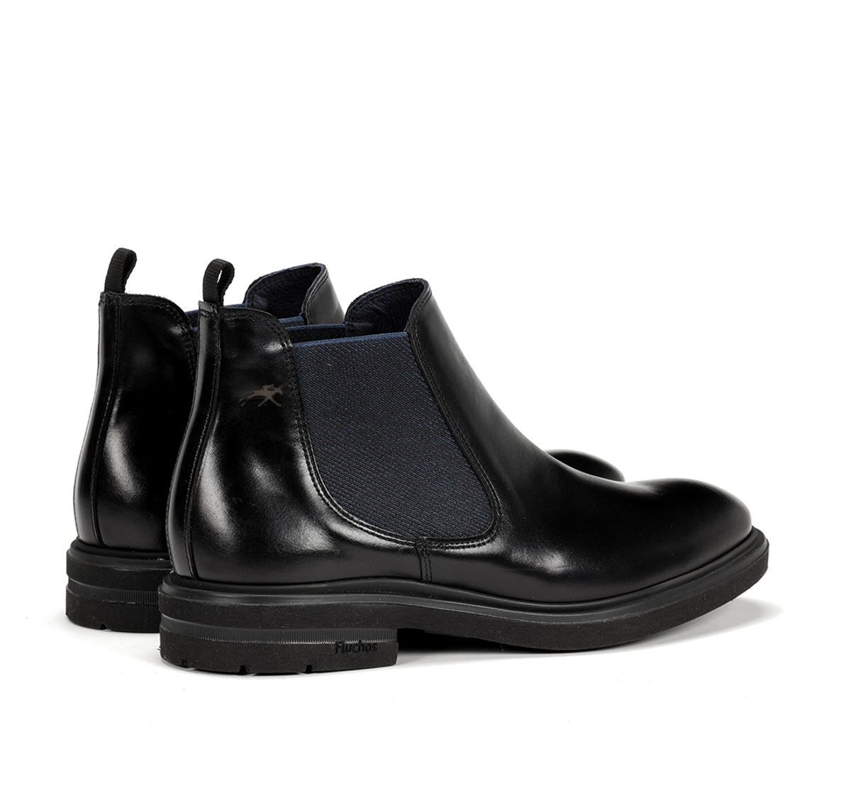 Fluchos Botines Belgas F0770 bottines homme noir cuir