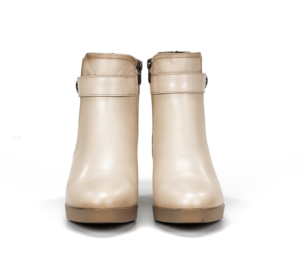 Fluchos Dorking Elite D9422 bottines taupe cuir femme