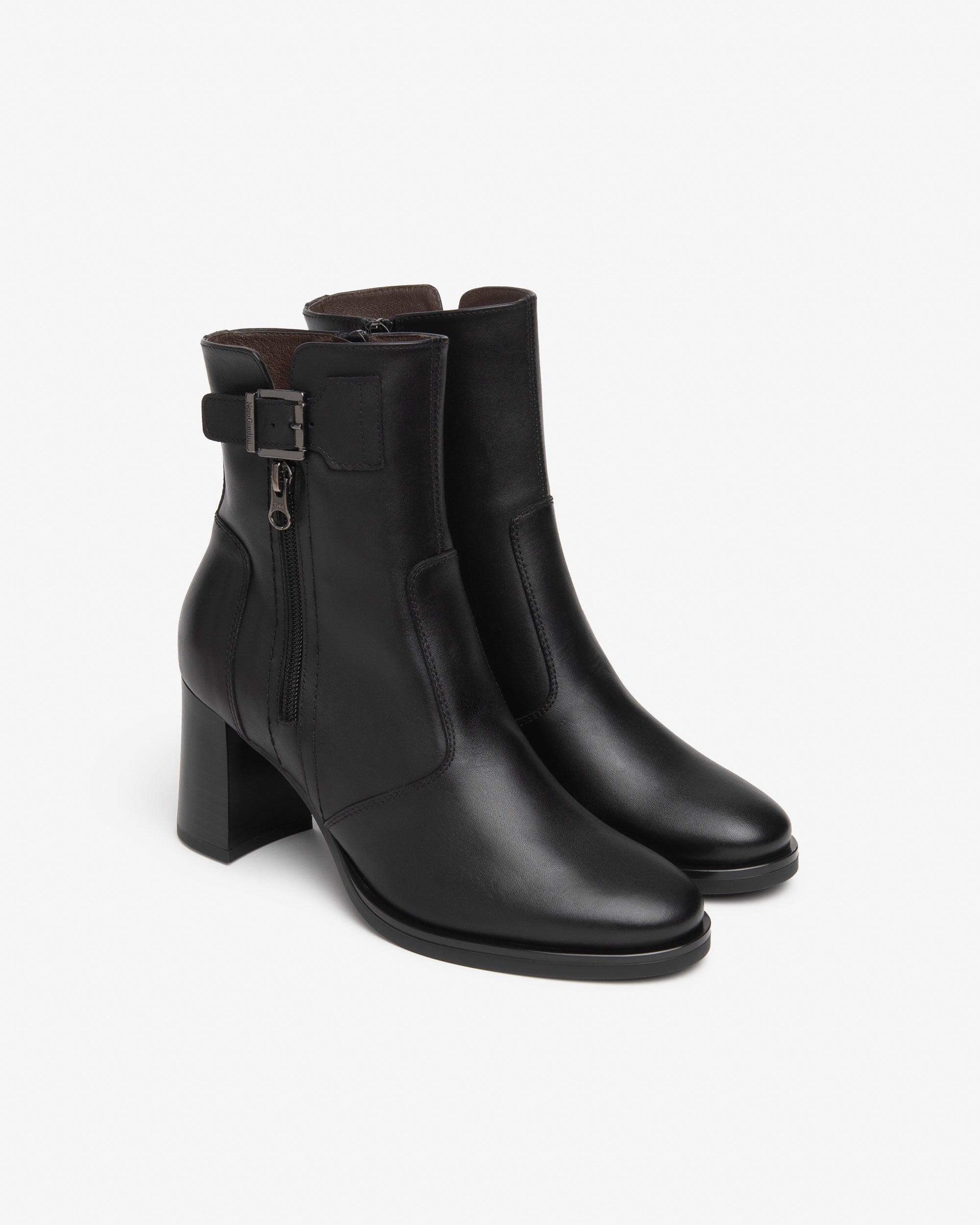 Nero Giardini Ankle Booties Bottines Femme Cuir 38