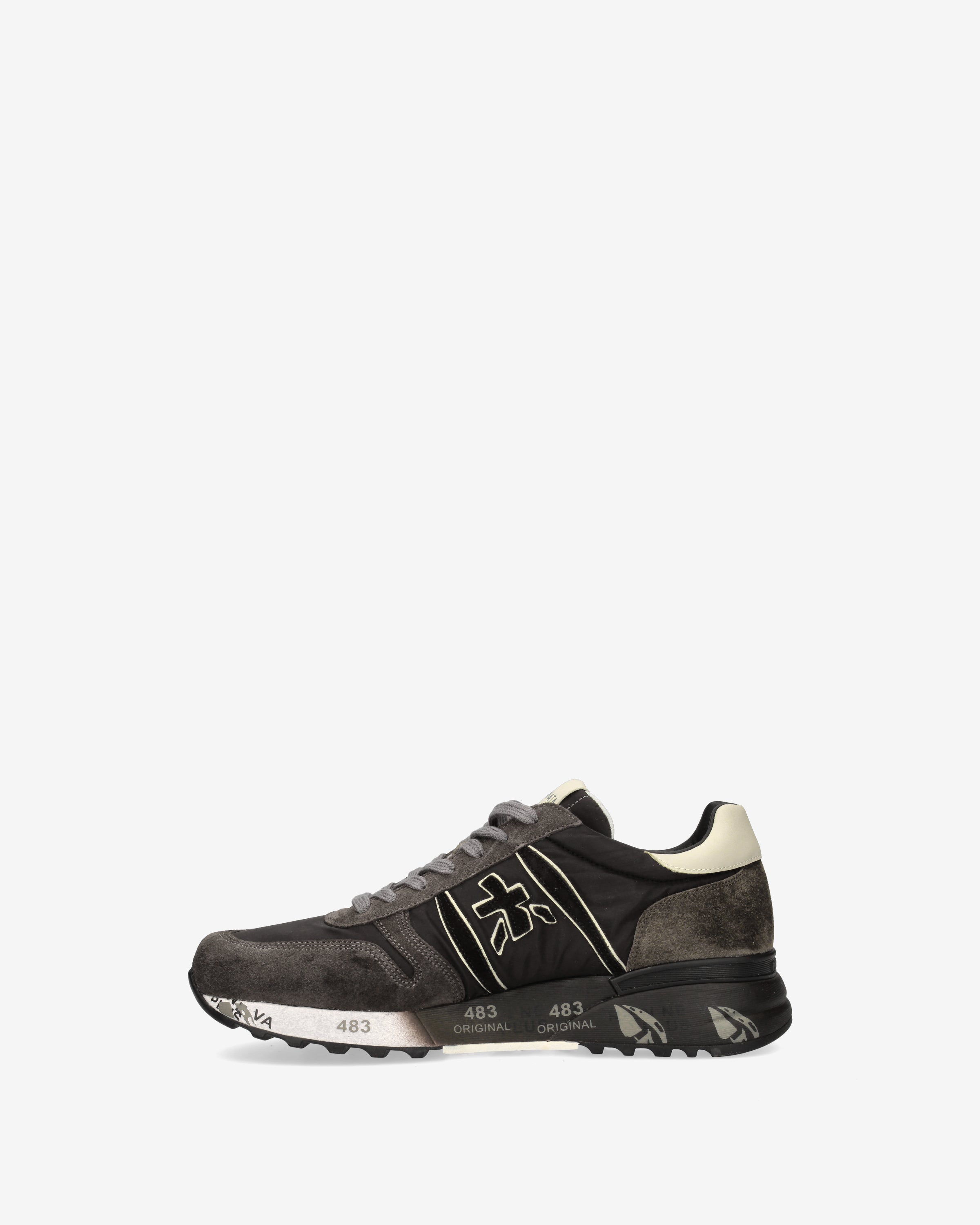 Premiata Lander 4951 sneakers gris anthracite