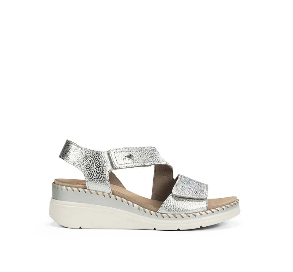 Fluchos Leza F2137 Sandales Argent Femme Confort
