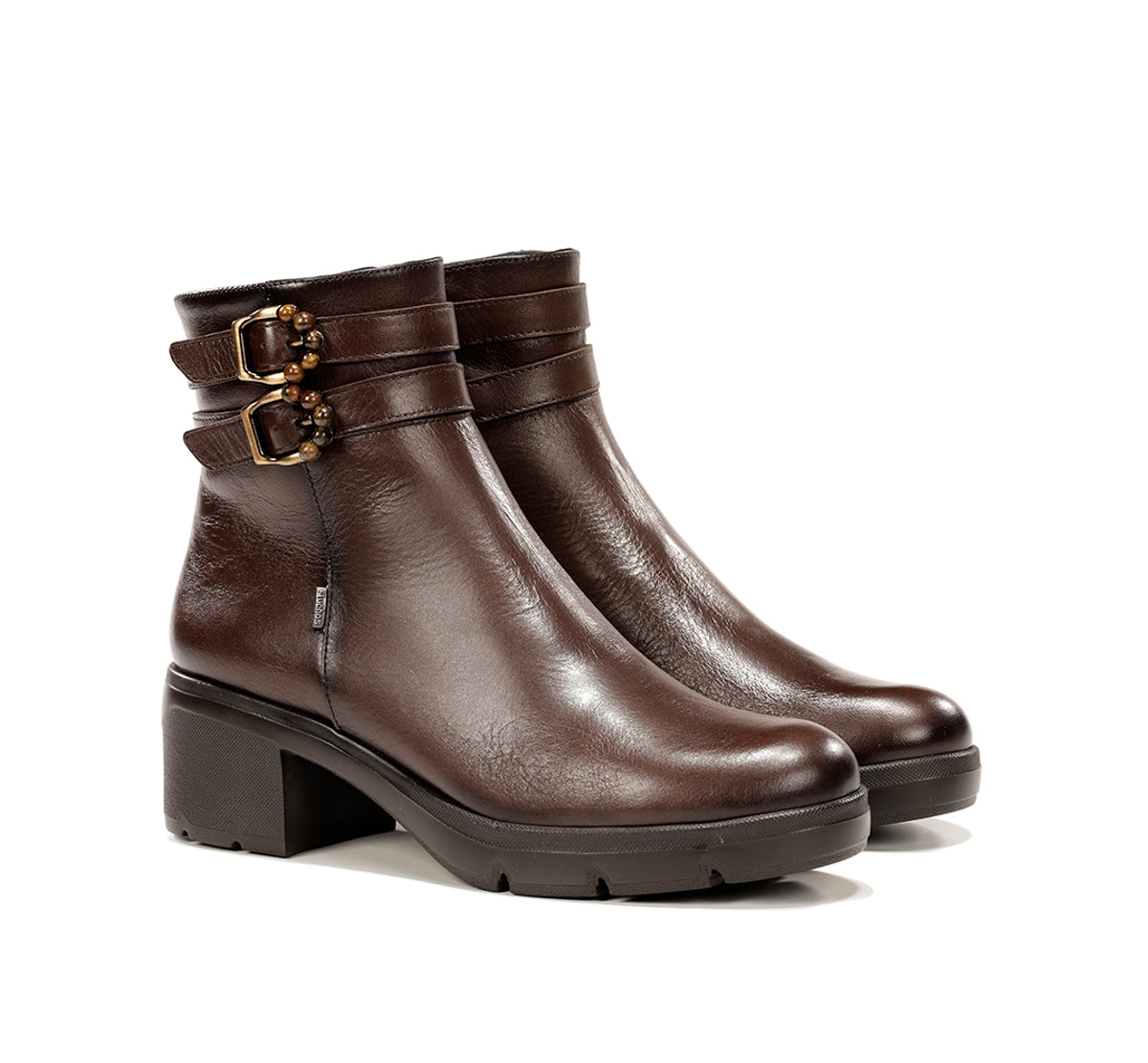 Fluchos Fugaz F2516 bottine femme marron talon