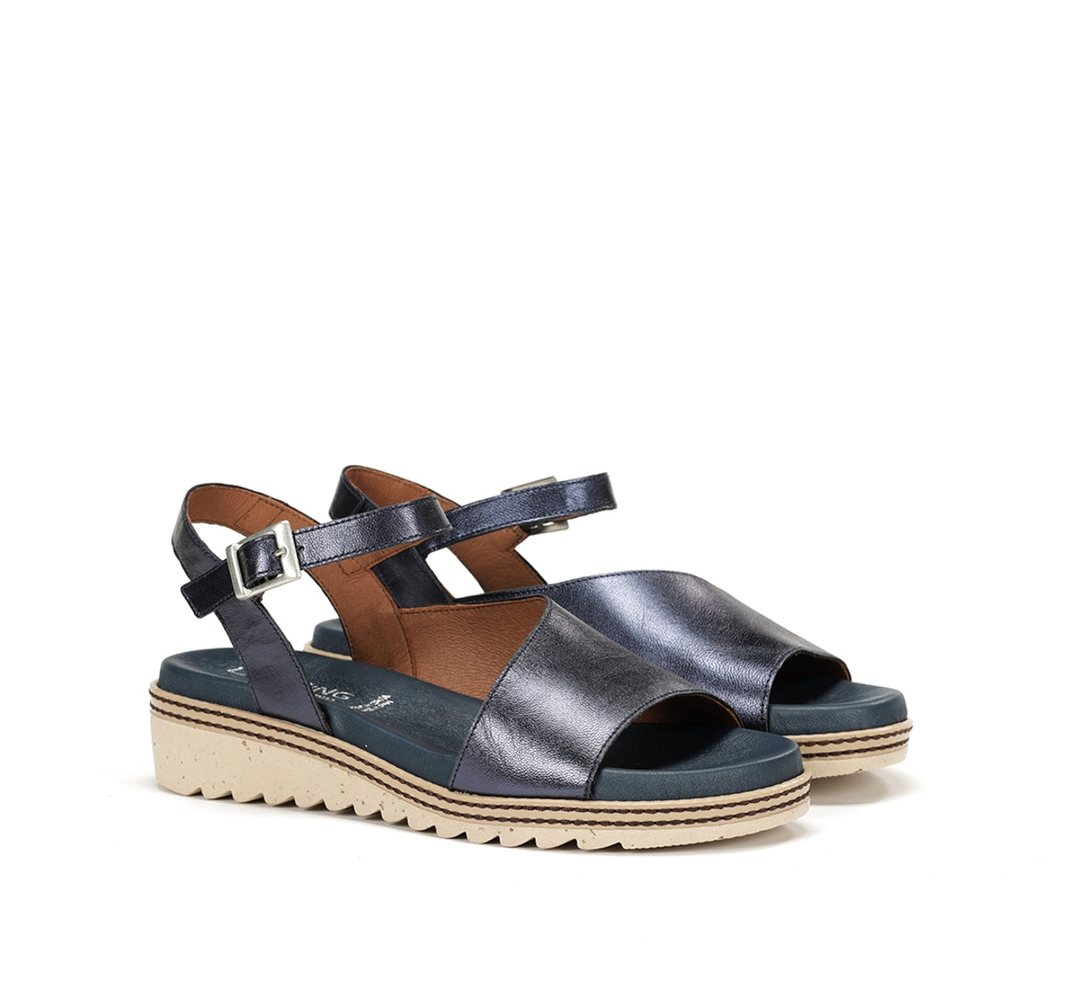 Dorking Espe D8771 sandales femme bleu confort