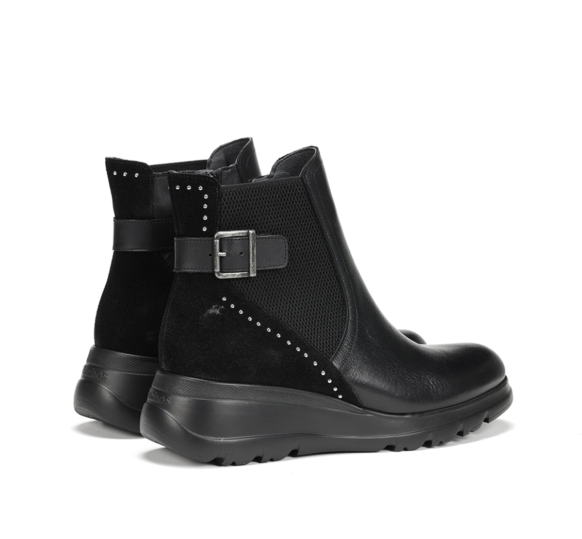Fluchos Mellea F1529 bottine femme noir compensée