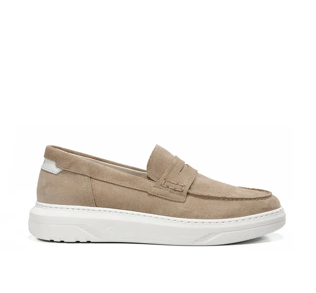Fluchos Boston F2224 mocassin homme taupe léger
