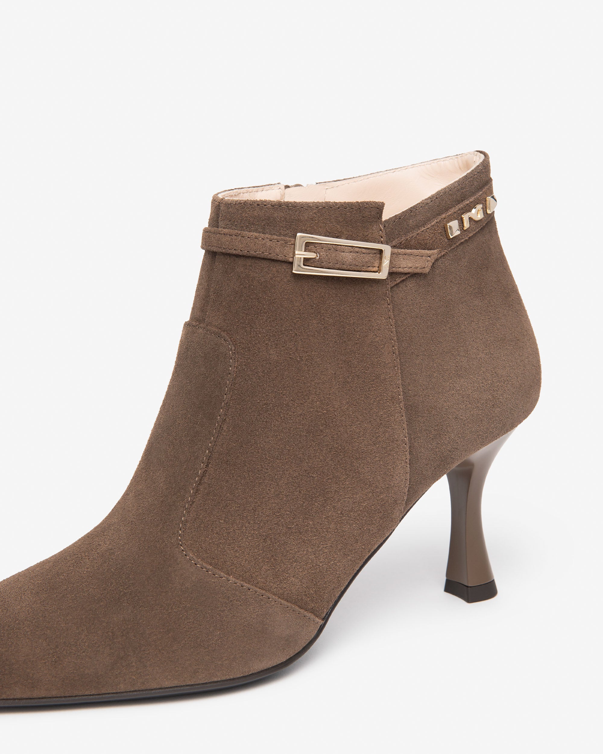 Nero Giardini Ankle Booties bottines femme daim talon