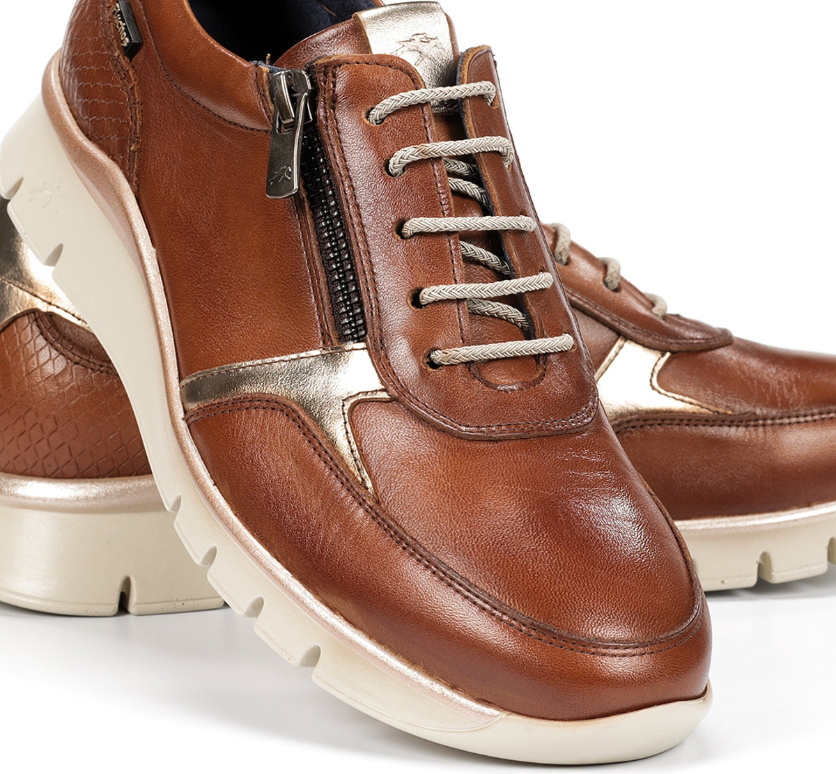 Fluchos Deportivos UNION F2070 baskets femme marron confort