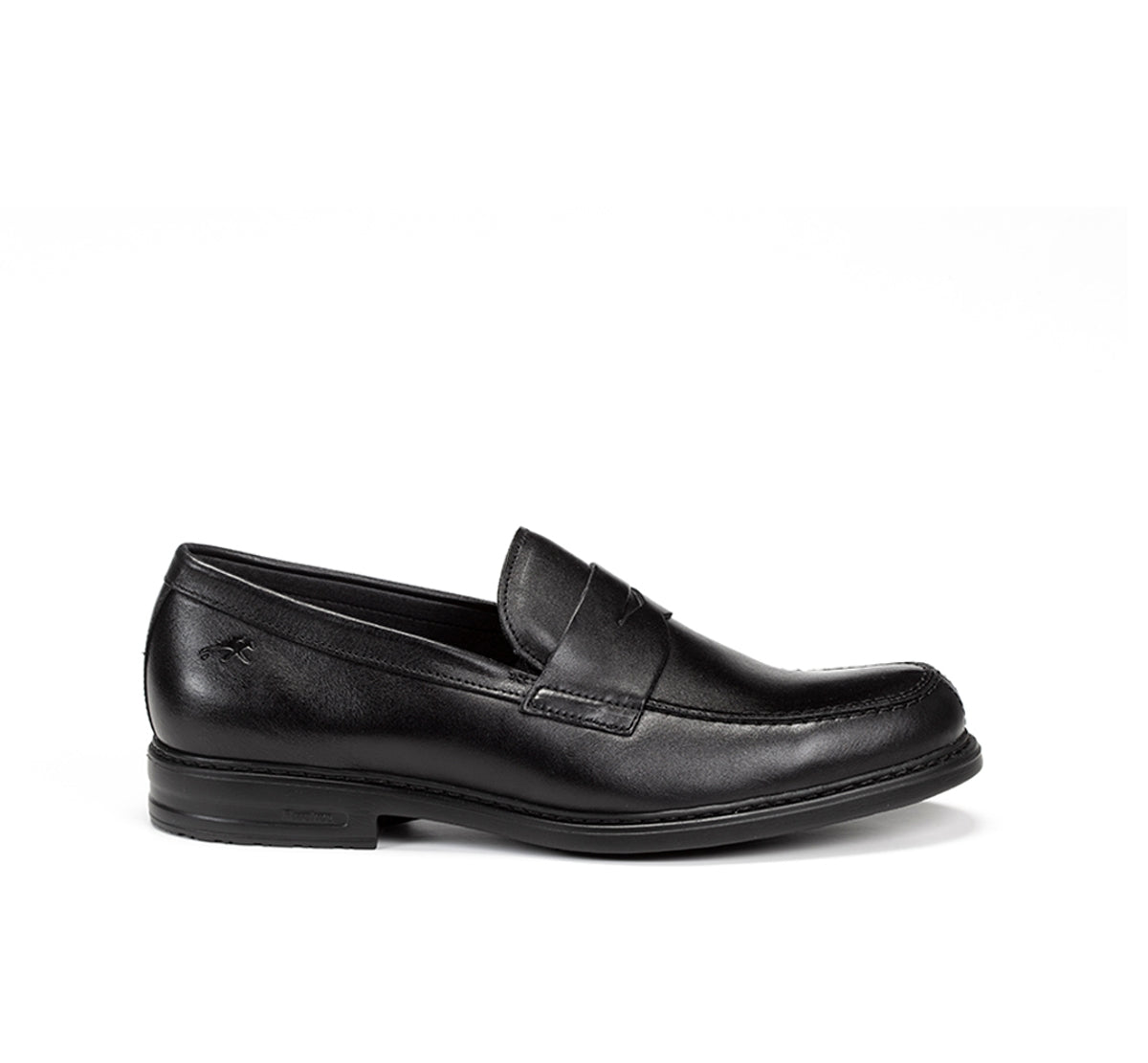 Fluchos Simon 8721 mocassins noirs cuir léger homme