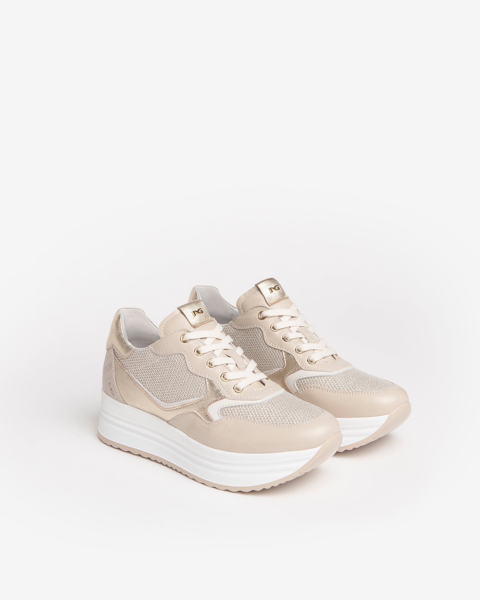 Nero Giardini Sneakers baskets cuir femme confort