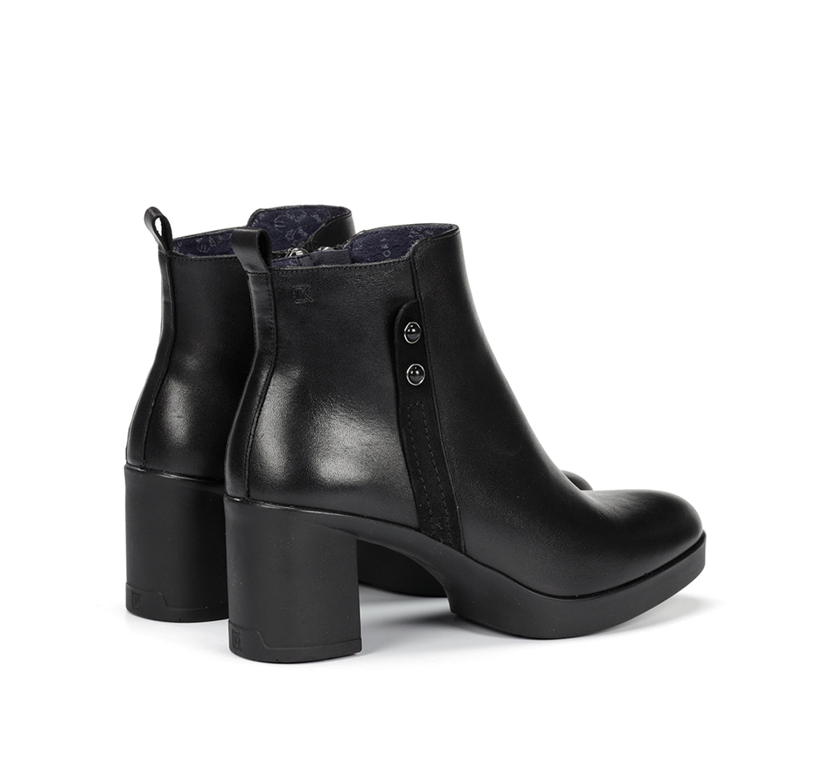 Dorking by Fluchos Elite D9423 bottine noire femme cuir