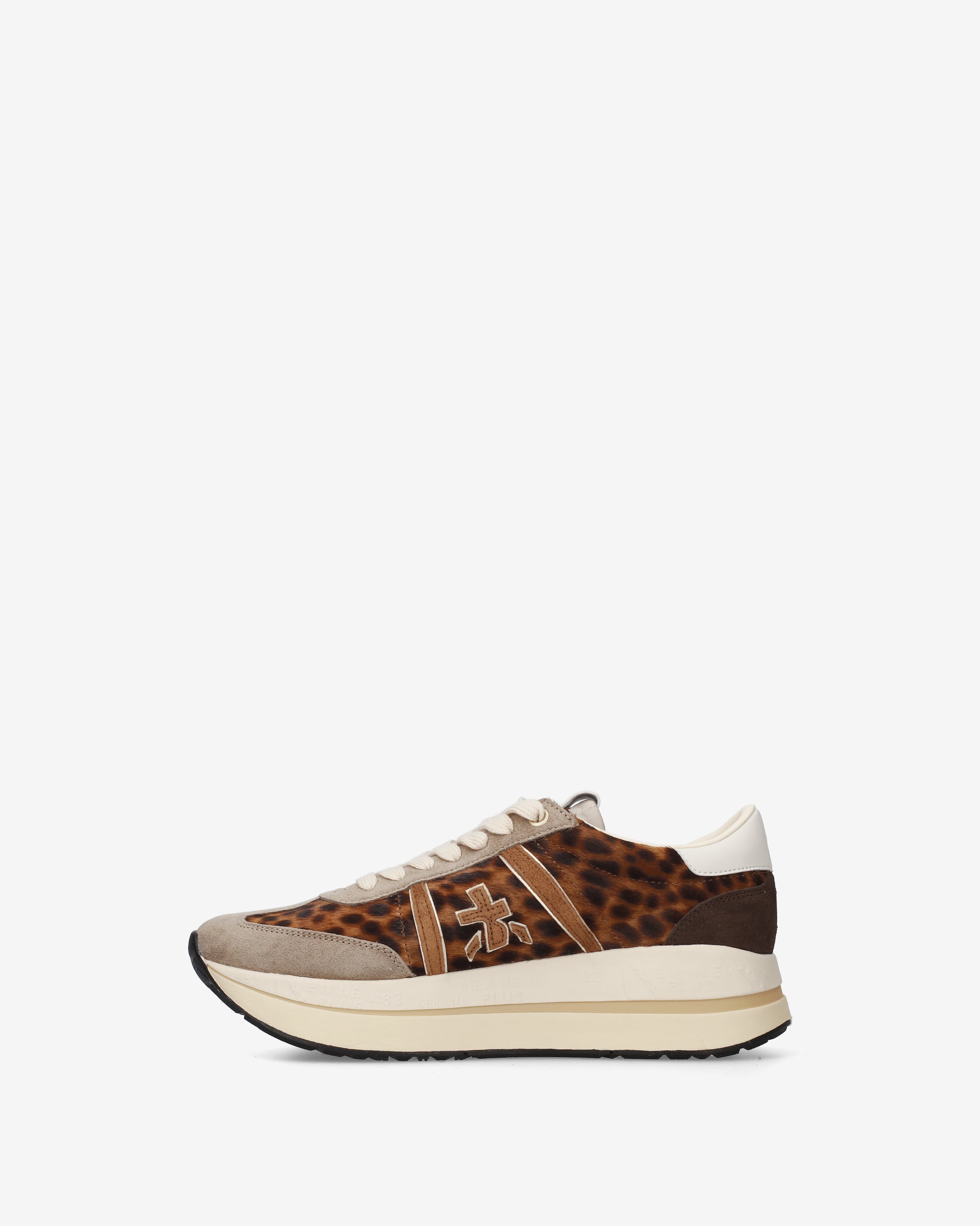 Premiata Bethcoin 8701 sneakers femme cuir imprimé animal