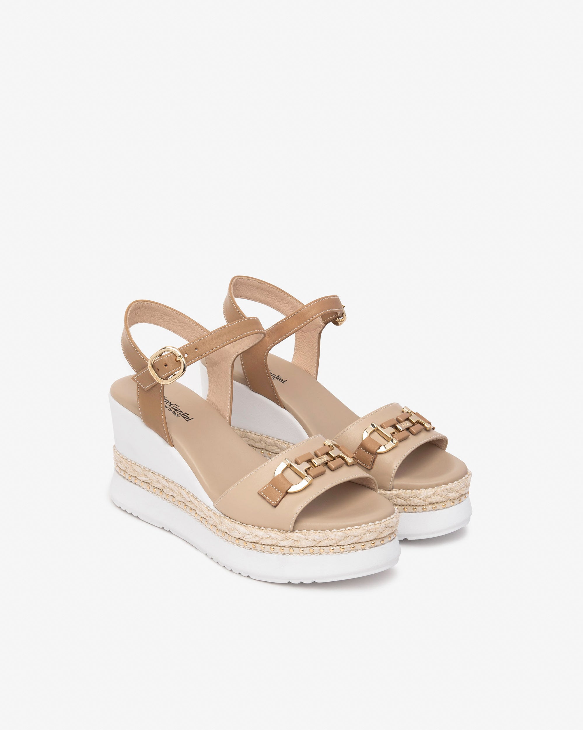 Nero Giardini Sandals sandales cuir femme confort pointure 38