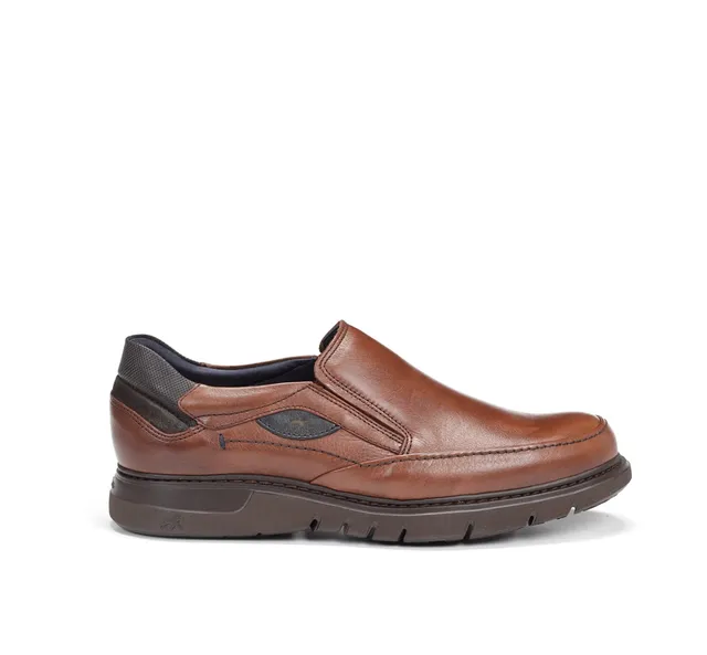 Fluchos Celtic F0249 slip on marron homme