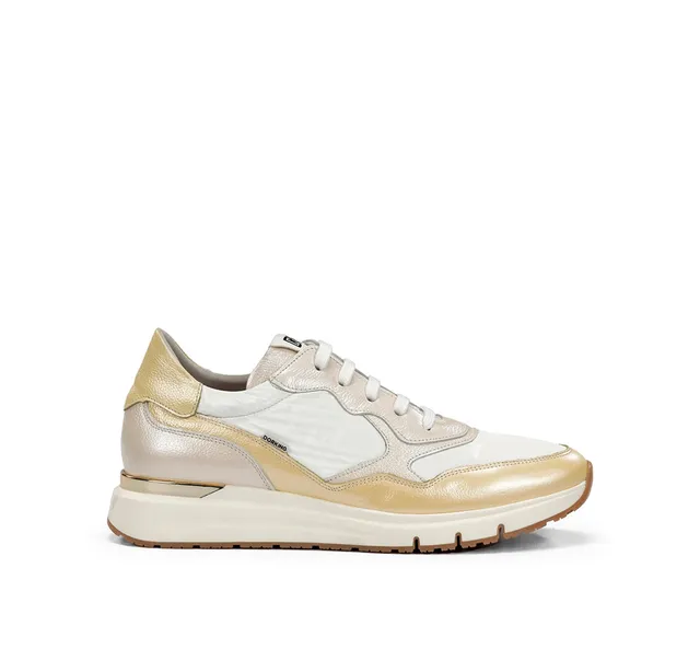 Dorking Serena D9048 Baskets Femme Jaune Confort