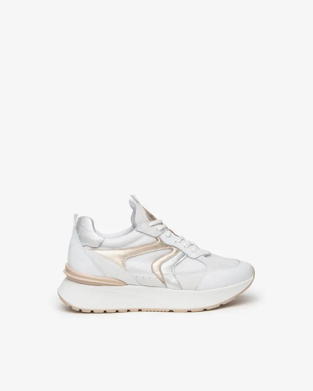 Nero Giardini Sneakers baskets cuir daim toile femme