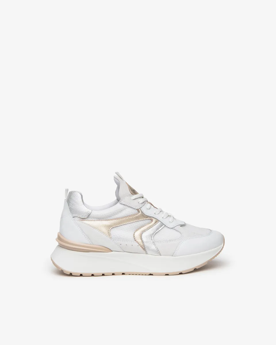 Nero Giardini Sneakers baskets cuir daim toile femme