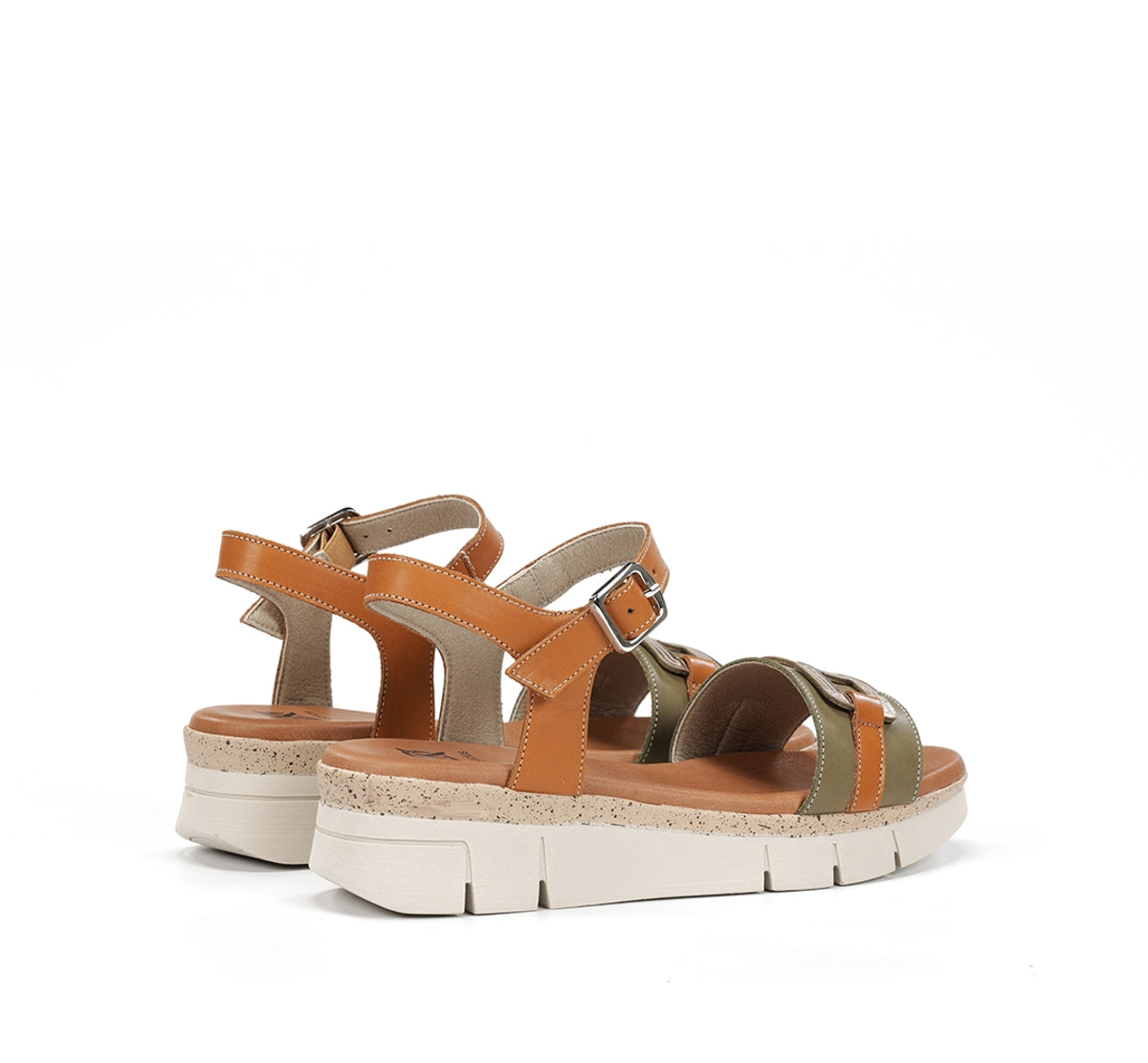 Dorking Klau D9484 sandale femme verte légère