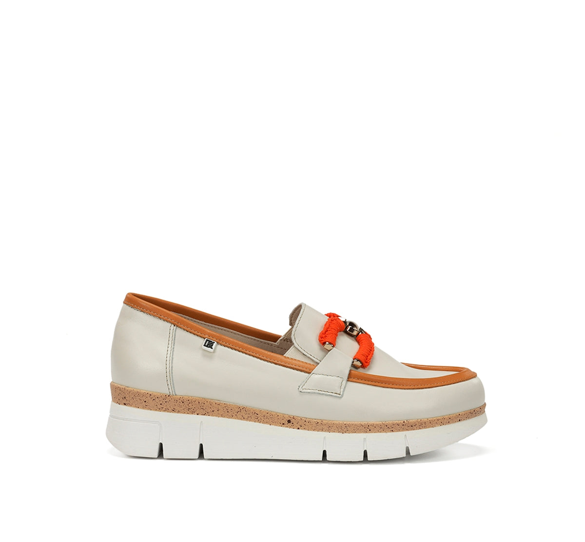 Dorking India D9298 mocassins taupe femme