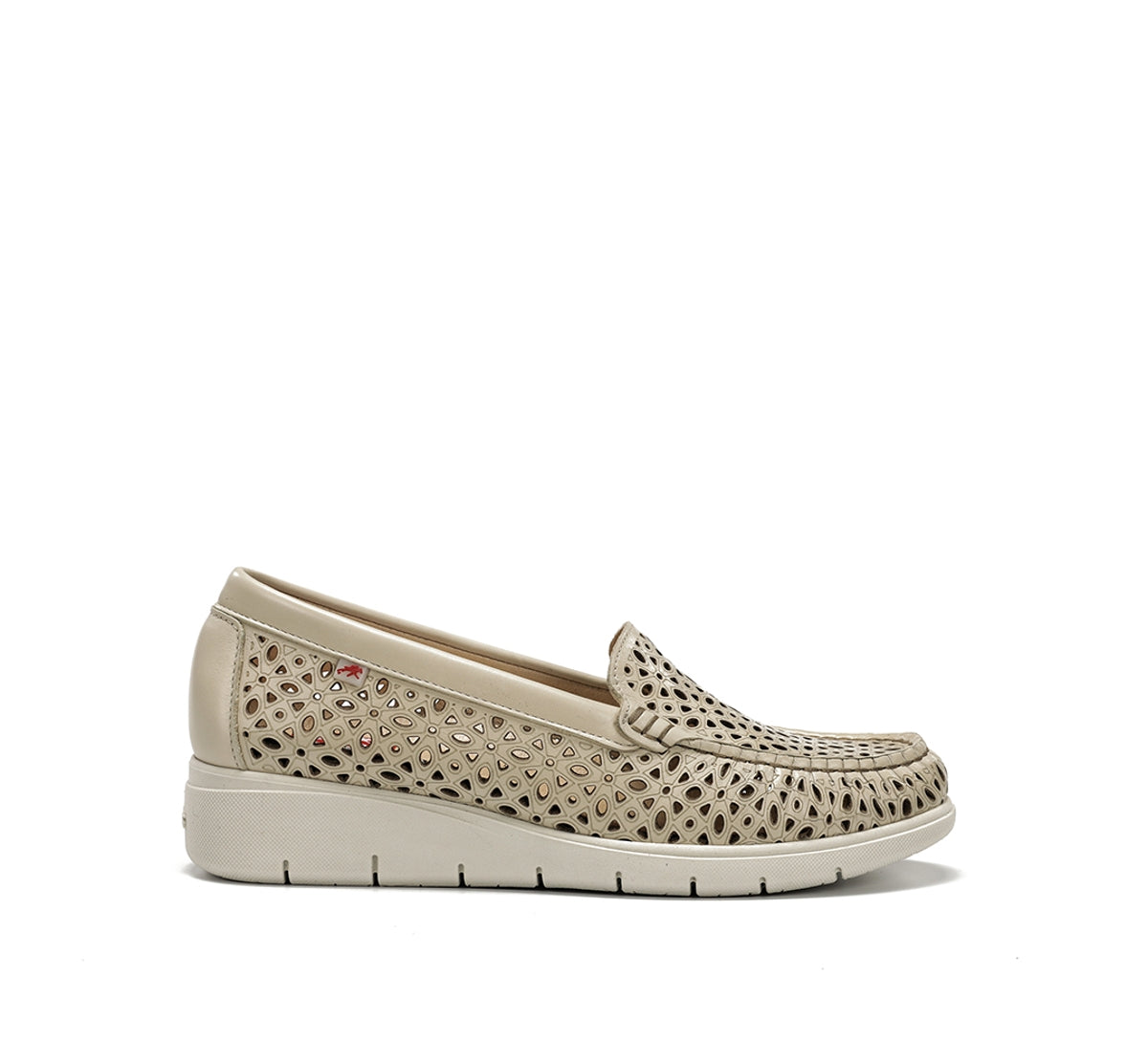 Fluchos Fluvia F2422 mocassins taupe femme cuir