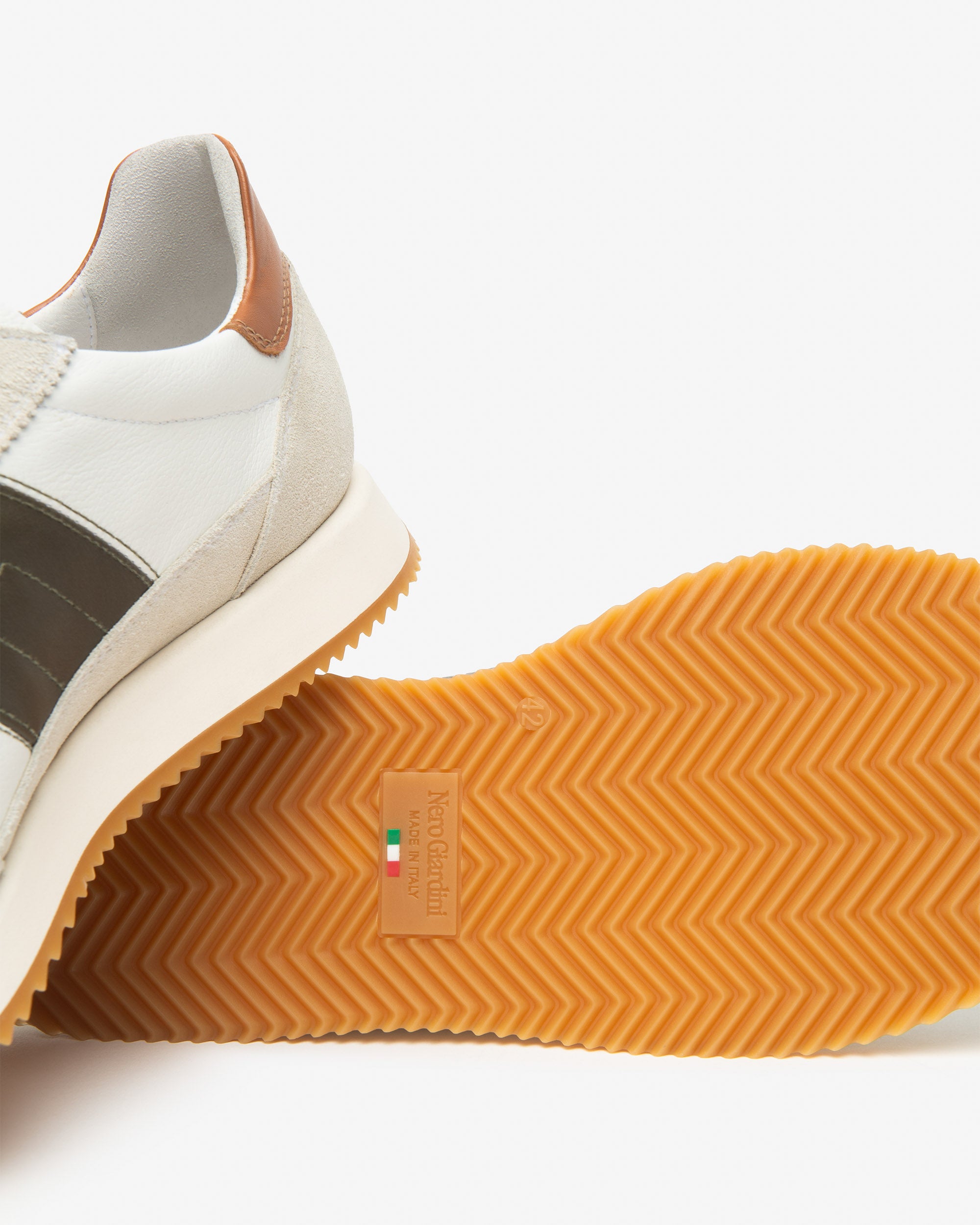 Nero Giardini Sneakers baskets cuir daim homme