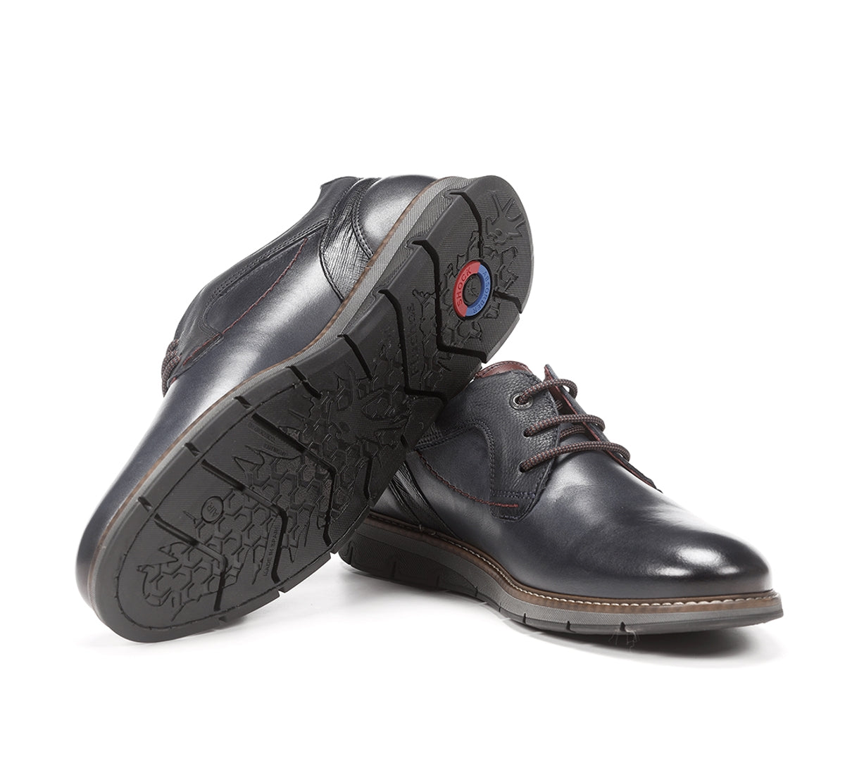 Fluchos Kiro F0979 chaussure ville bleue homme cuir