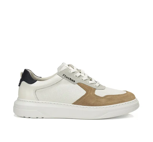Fluchos Boston F1970 baskets taupe homme légères