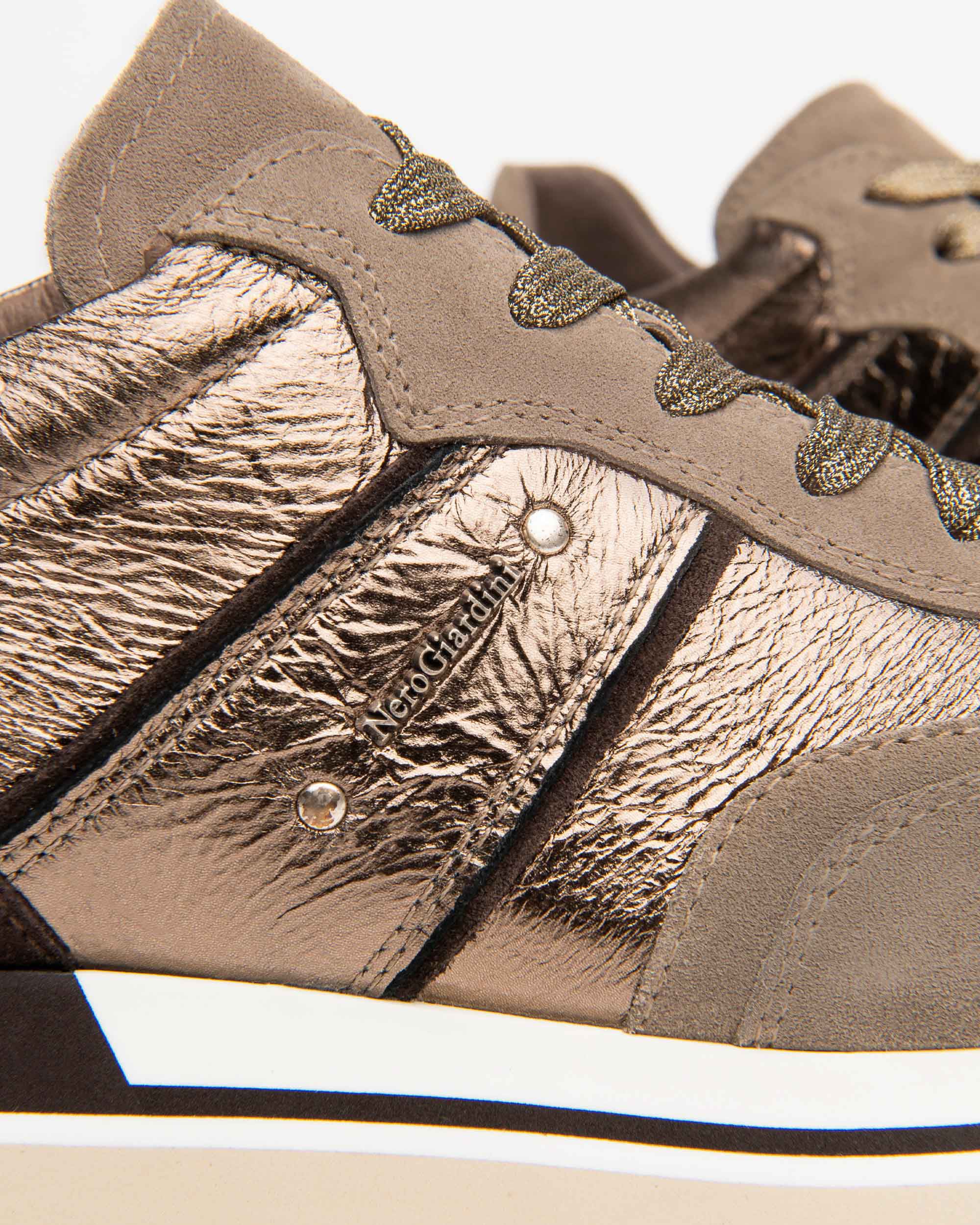 Nero Giardini Sneakers Baskets Cuir Femme Pointure 38