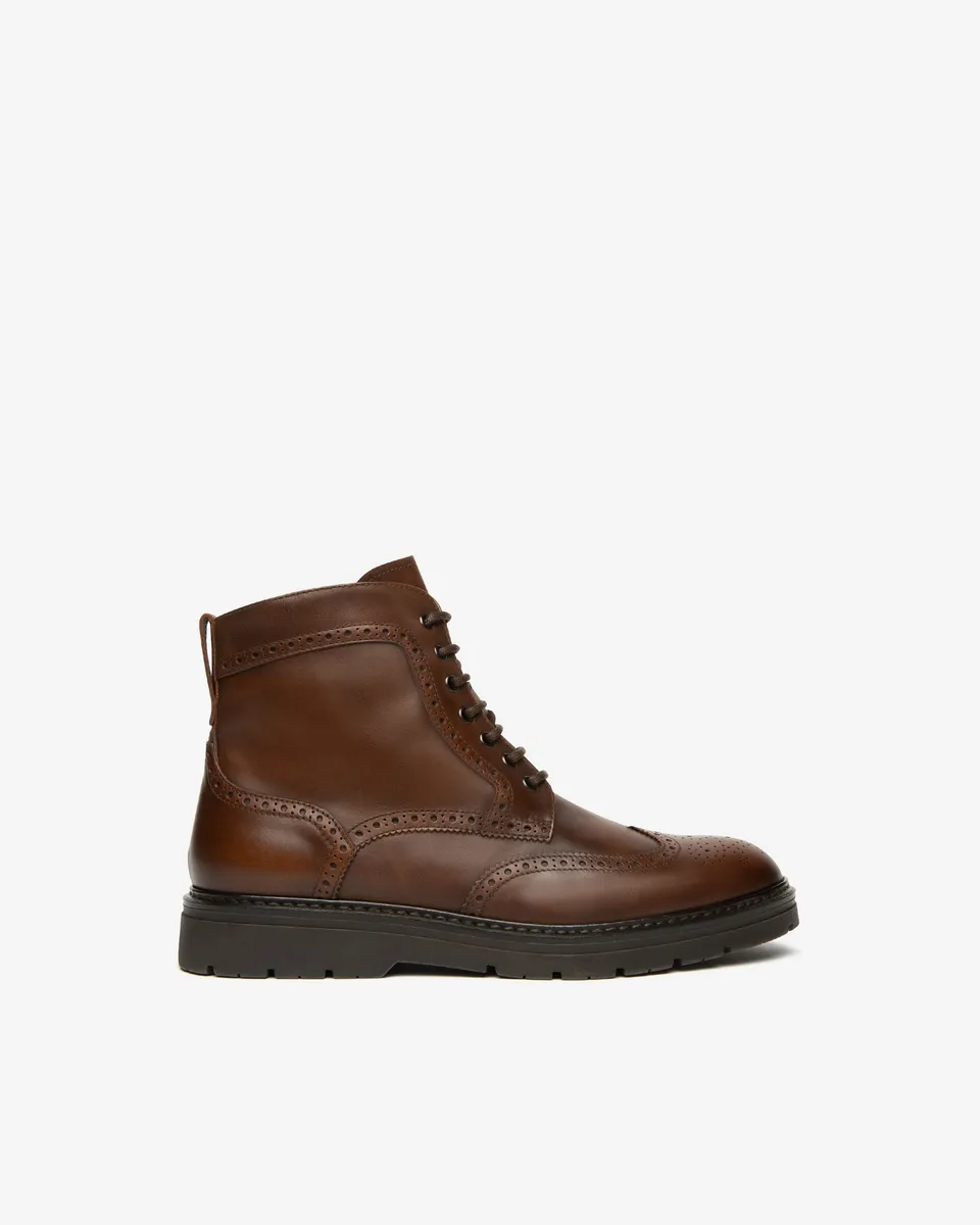 Nero Giardini Combat Boots boots homme cuir