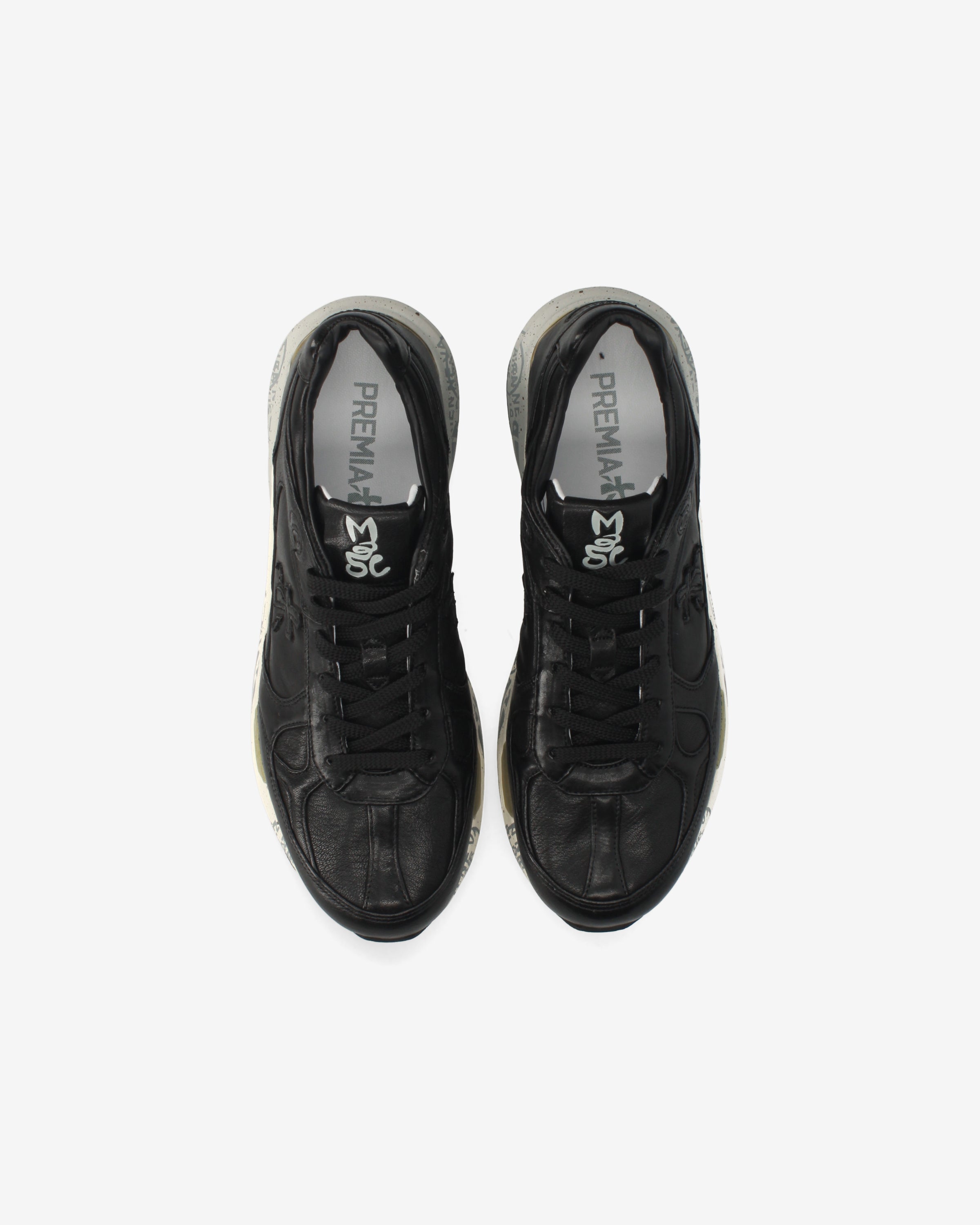 Premiata Mase 8420 baskets noires cuir