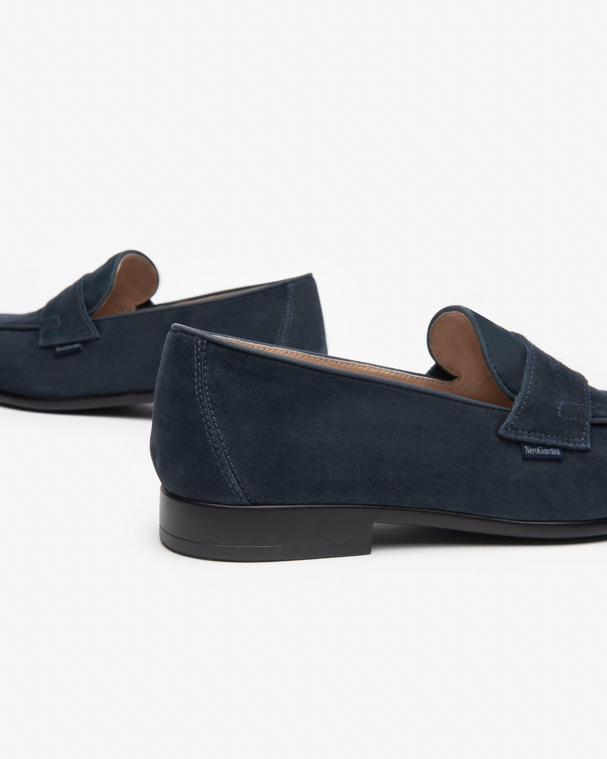 Nero Giardini Loafers Mocassins Daim Homme