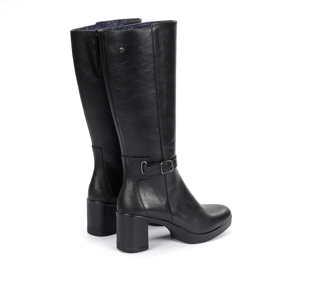Dorking Elite D9420 botte femme noir cuir