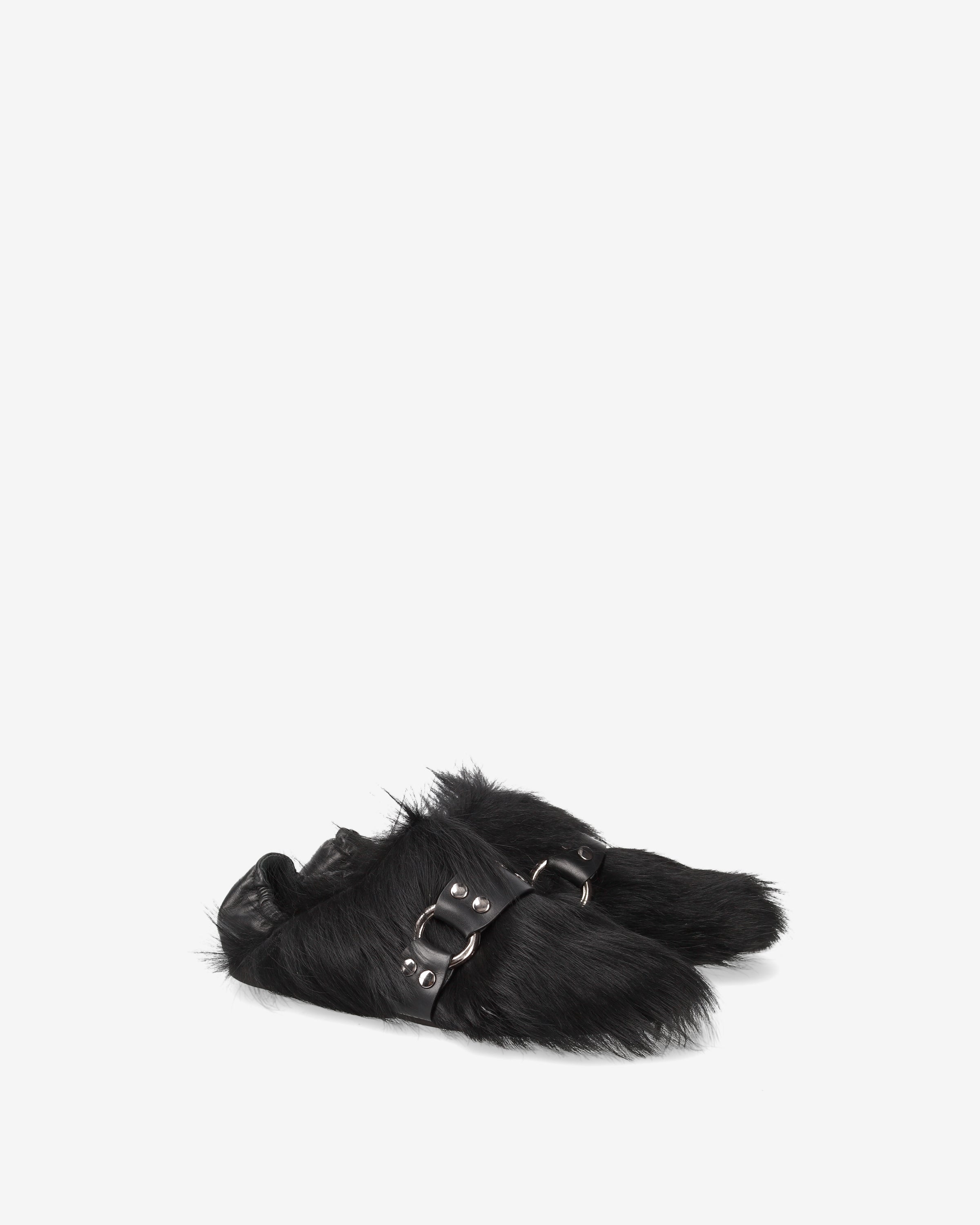 Premiata Garda Black slip-on femme noir poney clouté