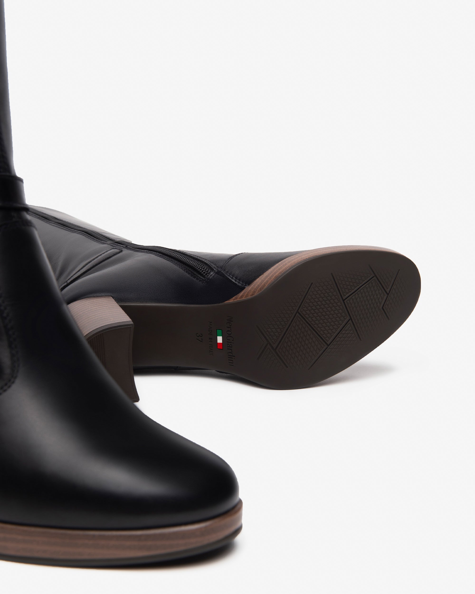 Nero Giardini Boots bottes cuir femme automne-hiver