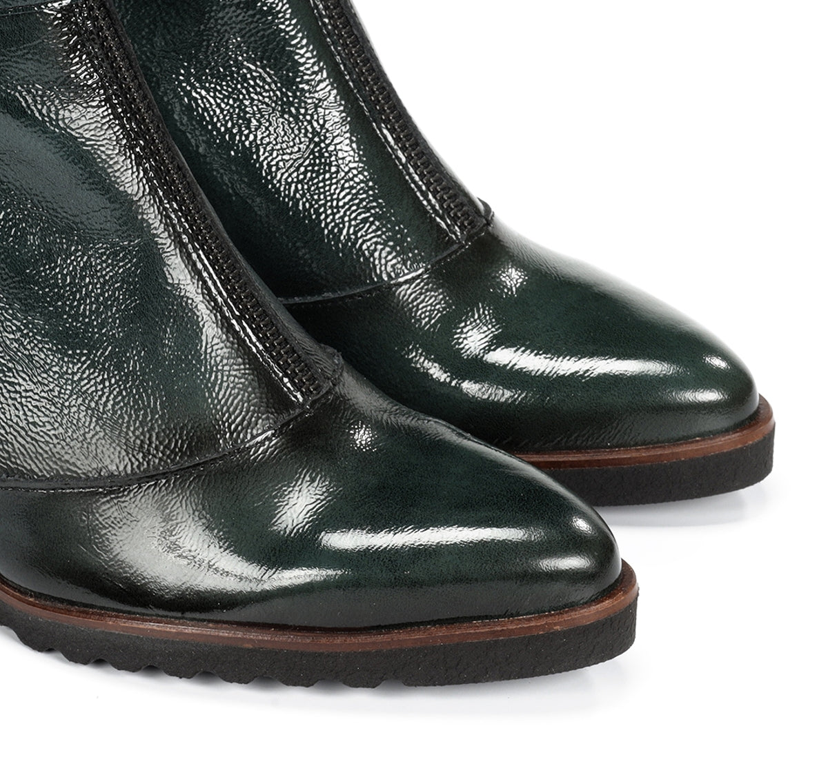 Dorking Thais D8300 bottines vert femme talon