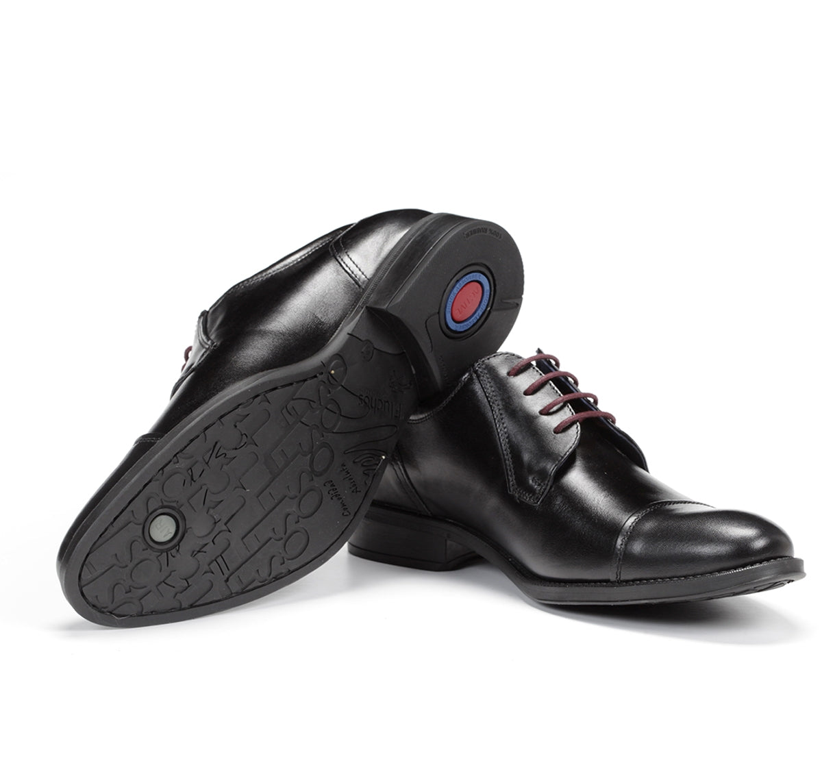 Fluchos Heracles 8412 chaussure homme noire cuir