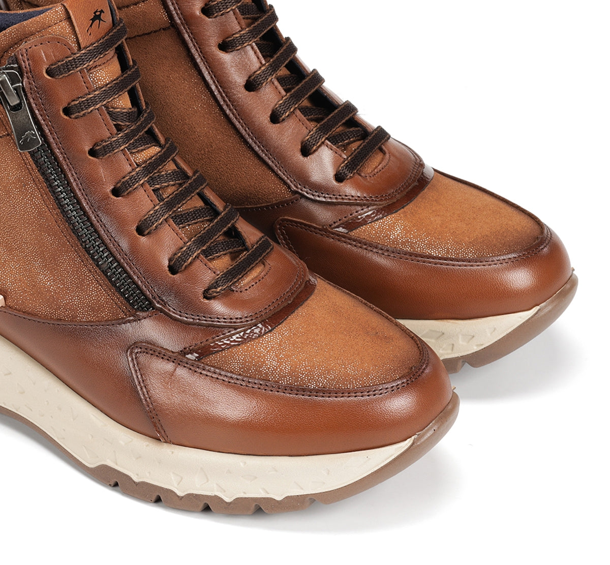 Fluchos Nexus F2311 bottines femme marron cuir